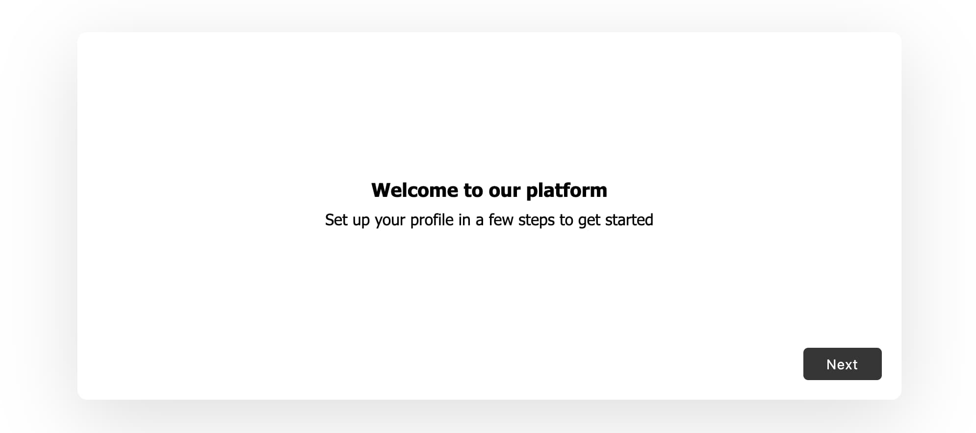 React Onboarding Pro